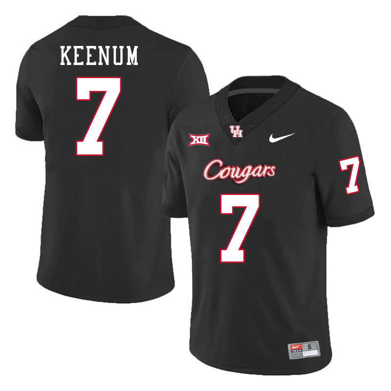 Case Keenum Houston Jersey,Houston Cougars #7 Case Keenum Jersey Youth College Uniforms-Black